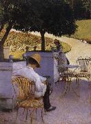 Gustave Caillebotte Orange tree oil painting on canvas